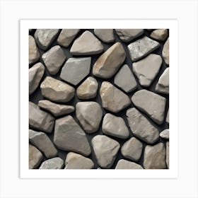 Realistic Stone Flat Surface For Background Use Trending On Artstation Sharp Focus Studio Photo (5) Art Print