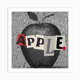 Apple Art Print