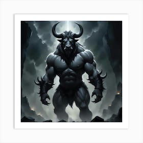 Ogre artwork Art Print