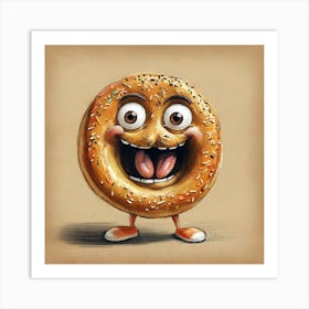 Bagel 15 Art Print