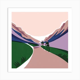 Glen Ride Art Print