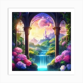 Fairy Garden 1 Art Print