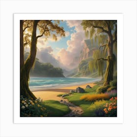 Path To Paradise Art Print