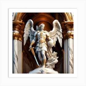 Archangel Michael Art Print