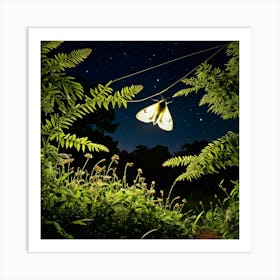 Moth In The Night Art Print