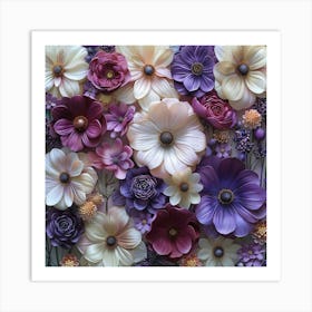 Flower Wall Art Art Print