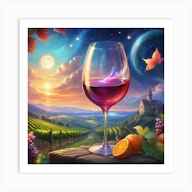 Just a sip of fantasy  Art Print