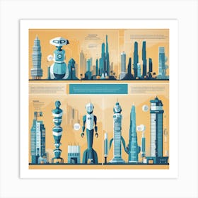 Futuristic Cityscape 12 Art Print