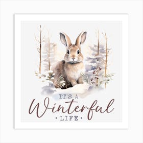 It'S A Winterful Life Art Print