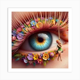 One Swingin Fairy Art Print