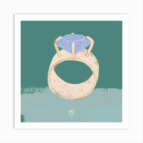 RingBling Art Print