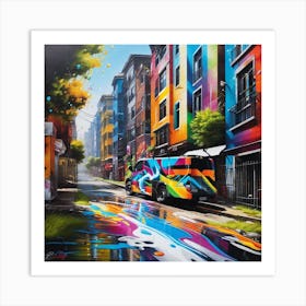 Street Art 2 Art Print