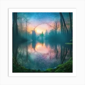 Forest 50 Art Print