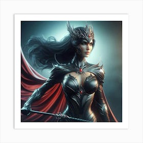 Sexy Warrior Art Print