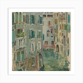 Cities Venice 15 Art Print