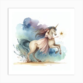 Unicorn 7 Art Print