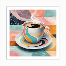 Coffee Cup art print Art Print