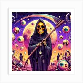 Grim Reaper 2 Art Print