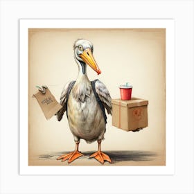 Pelican 37 Art Print