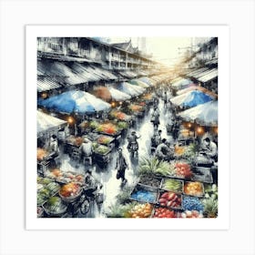 Chinese Art 589 Art Print