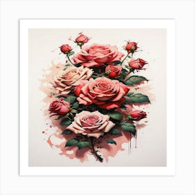 Roses Art Print