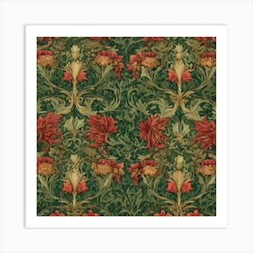 William Morris Inspired 3 Art Print