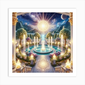 Garden In The Sky Art Print