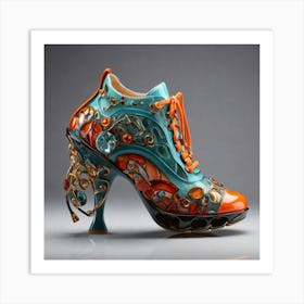 Shoe Painting Art Print