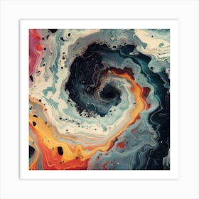 Abstract Painting 18 Art Print