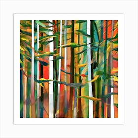 Birch Forest Art Print