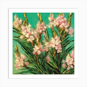 Oleanders, Vincent Van Gogh Art Print Art Print 2 Art Print