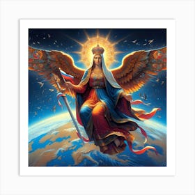 Angel Of Russia Art Print