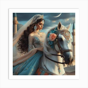 beautiful lady61 Art Print