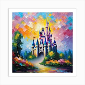 Cinderella Castle 35 Art Print