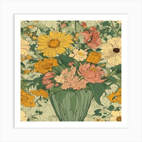 Floral Pattern Art Print