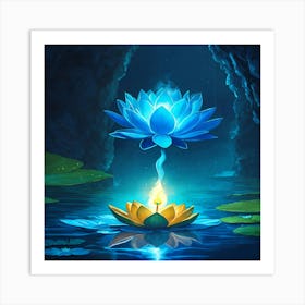 Lotus Flower 8 Art Print