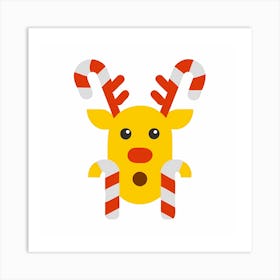 Reindeer Art Print