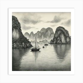 Ha Long Bay Art Print