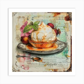 Baked Alaska Art Print