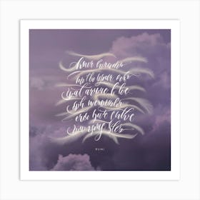 Calligraphy Art Print