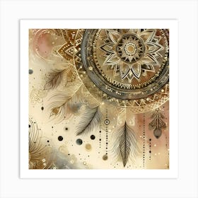 Dream Catcher 4 Art Print