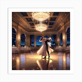 Ballroom Dance Art Print