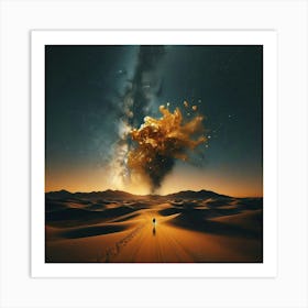 Sandstorm 8 Art Print