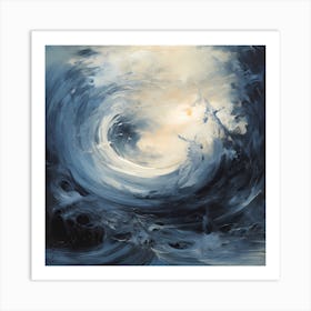 Tranquil Transcendence: Sublime Hues Art Print