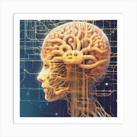 Brain And Brains Art Print