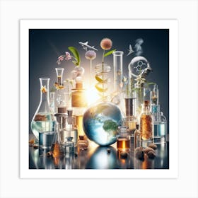 Chemistry Stock Photos And Royalty-Free Images Art Print