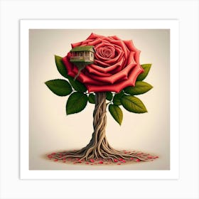 Rose #24 by Cam Views Art Print