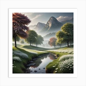 Peaceful Landscapes 2023 11 02t214813 1 Art Print