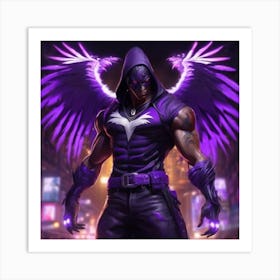 The Raven 4 Art Print