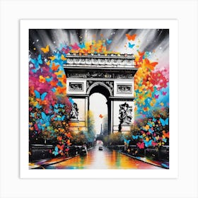 Arc De Triomphe Paris Art Print